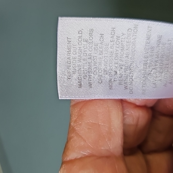 Womens White Pants With Enbrodery Pockets. Size Small P. Side Zipper. - Picture 7 of 8